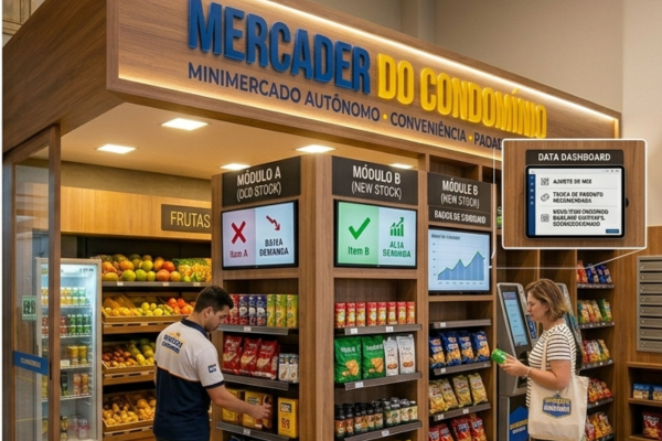 minimercado em condomínio